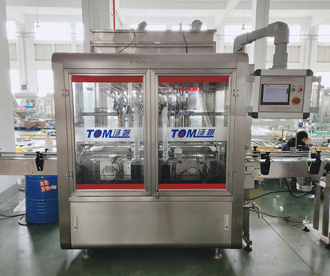 Máy đóng gói hóa học tự động được điều khiển bởi PLC cho Ethyl Alcohol