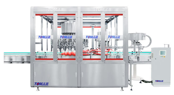 Tốc độ cao 2 trong 1 Máy nhét và nắp máy quay đơn khối