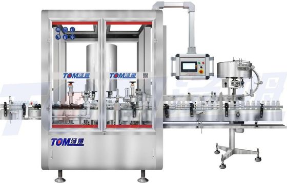 3000-6000 BPH Máy nắp dầu rửa thuốc trừ sâu tự động FXX-6B