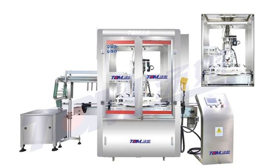 2000 BPH Máy đắp nắp nắp máy rửa sạch tự động