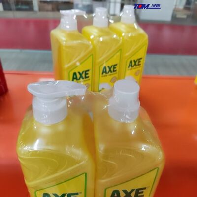 Nhà máy sản xuất bán nóng 1-5L máy làm đầy chất lỏng chất tẩy rửa với nắp và dán nhãn tùy chọn