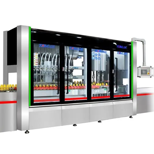 M&aacute;y chiết r&oacute;t v&agrave; đ&oacute;ng nắp v&agrave; đ&oacute;ng g&oacute;i tự động tốc độ cao 1l-5l Dầu ăn Dầu gia vị Nước sốt Nước &eacute;p Giấm 4