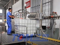 200kg-1T Máy lấp bình IBC bán tự động cho thuốc trừ sâu và hóa chất